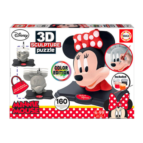 PUZZLE 3D SCULPTURE MINNIE