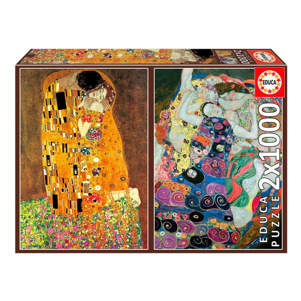 2 PUZZLES COLEÇÃO DE ARTE - 1000 PEÇAS