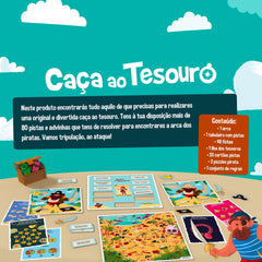 Caça ao Tesouro - Jogo de Tabuleiro