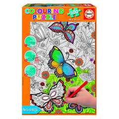 PUZZLE PARA COLORIR - ANTI STRESS - 300 PEÇAS