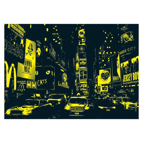 PUZZLE NEON FLUORESCENTE - 1000 PEÇAS - TIMES SQUARE, NEW YORK